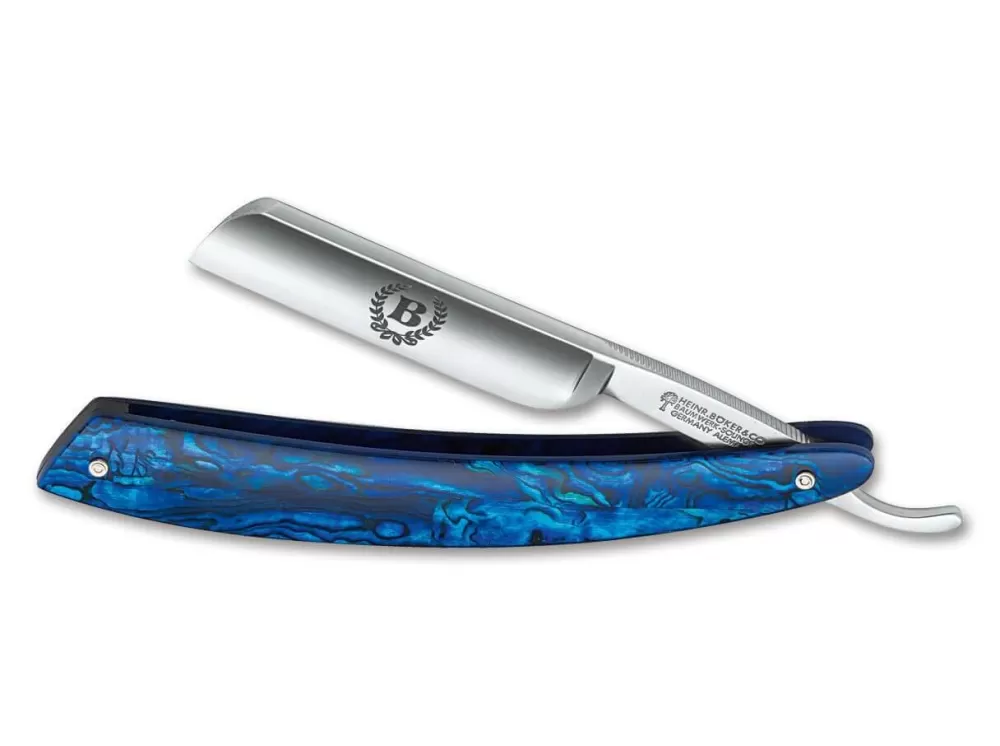 Böker Manufaktur Solingen Paua> Carbon Steel Straight Razors