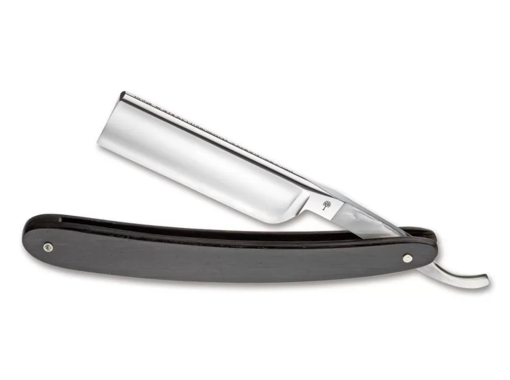 Böker Manufaktur Solingen Pearl Scale Tang 6/8"> Carbon Steel Straight Razors