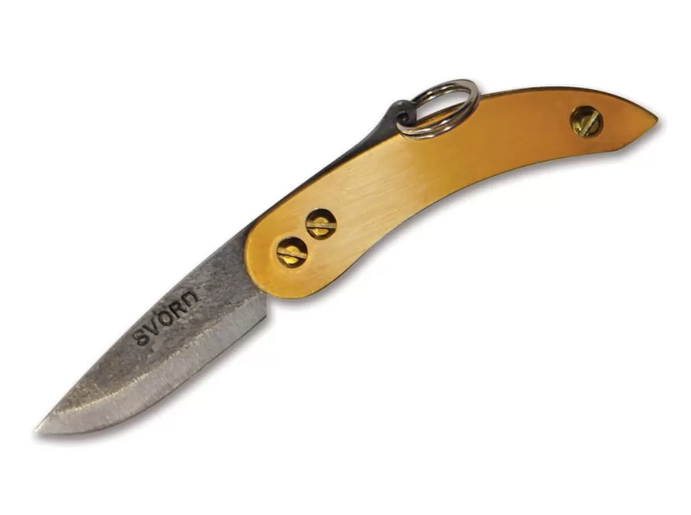 Flash Sale Svörd Peasant Knife 1 7/8 Micro Brass