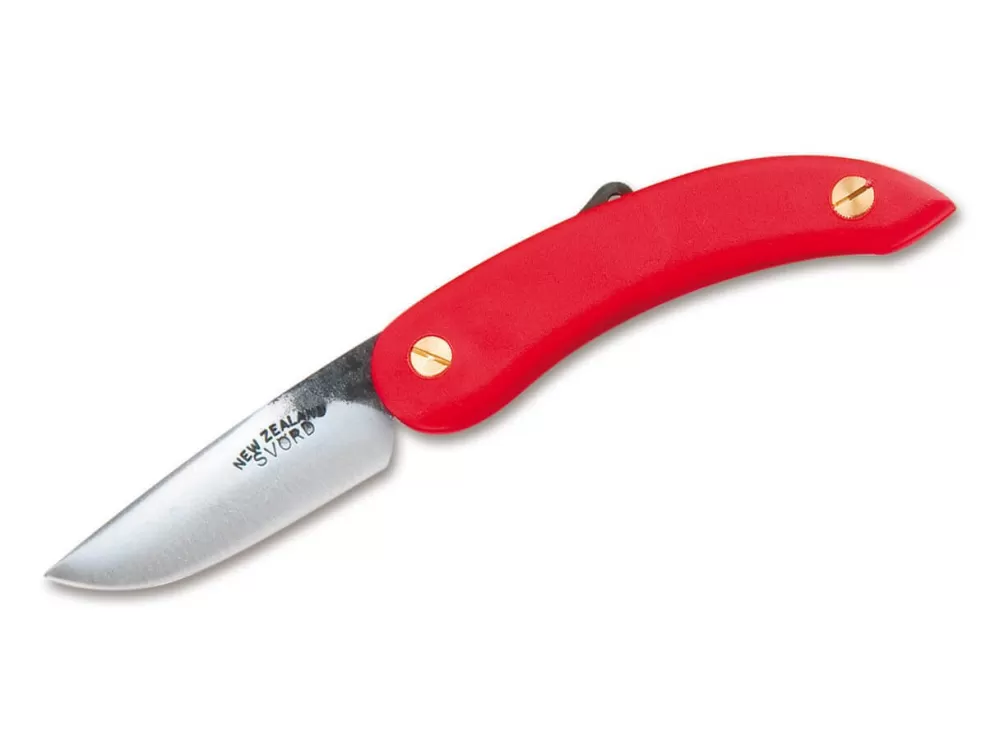 Discount Svörd Peasant Knife 3 Polypropylene Red