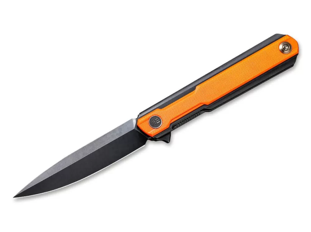 Cheap WE Knife Peer Titan Black Orange G10