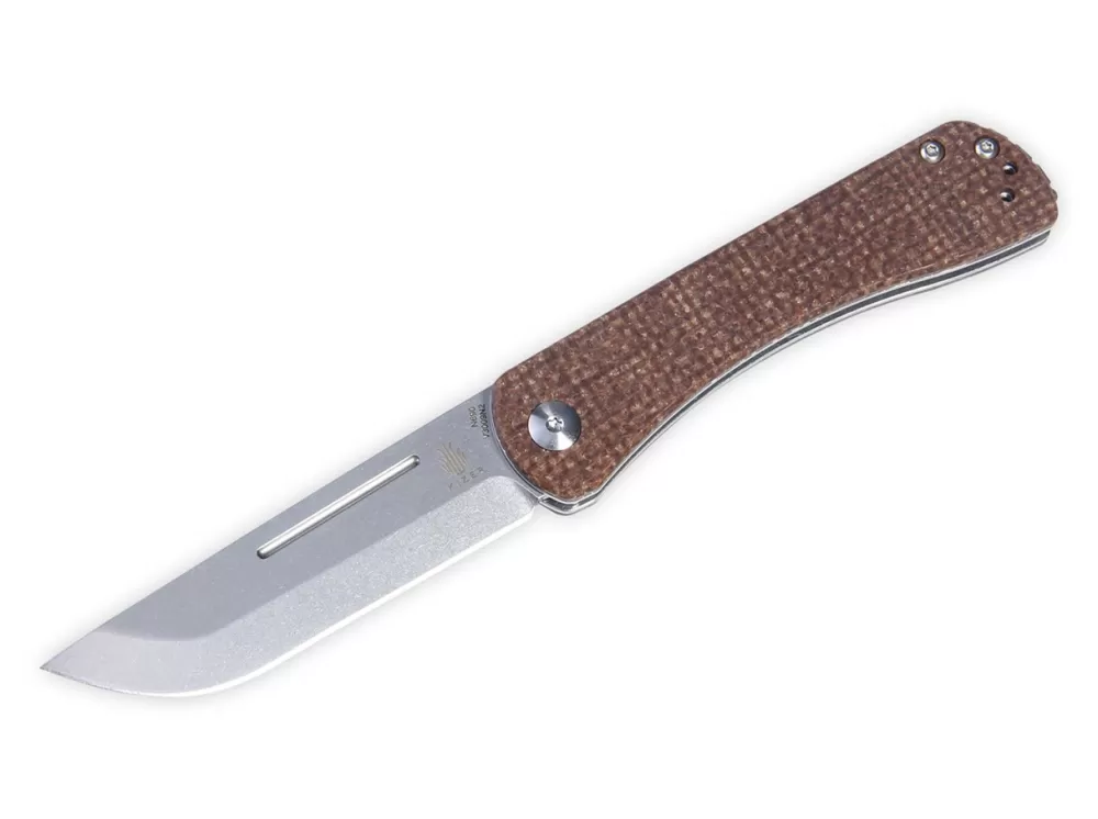 New Kizer Pinch Brown Micarta