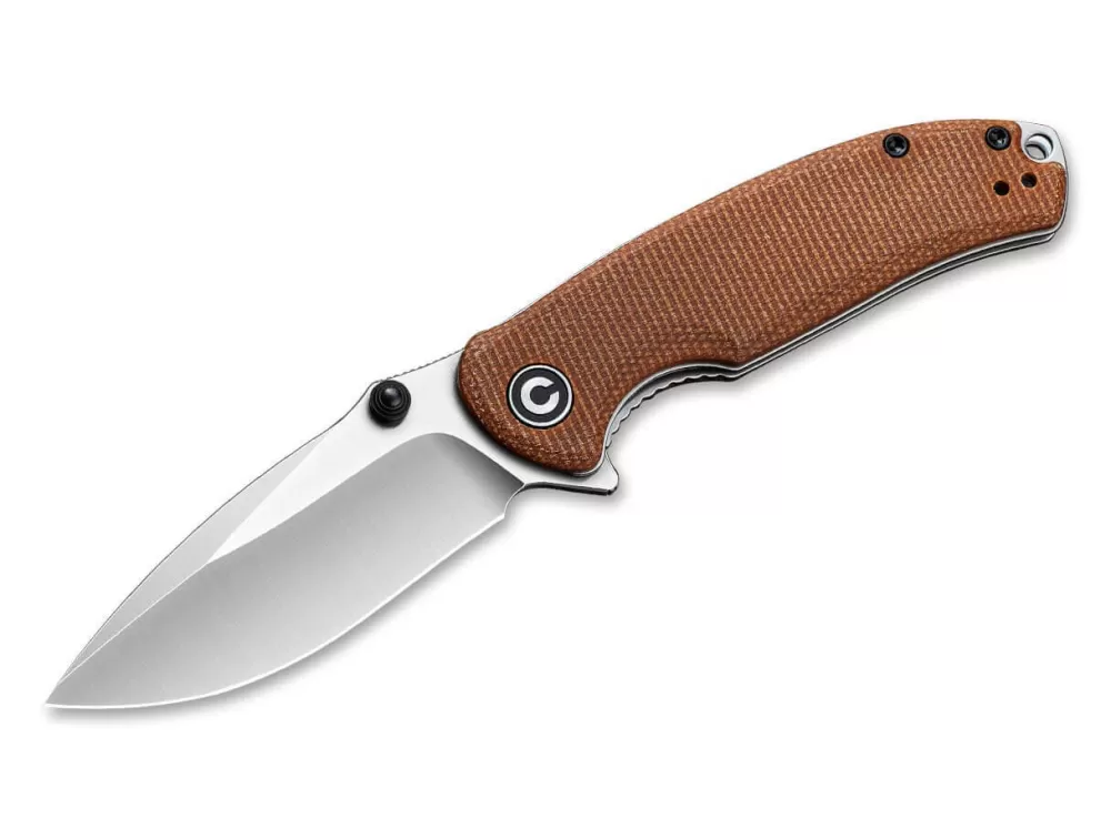 Best Sale CIVIVI Pintail Micarta Brown