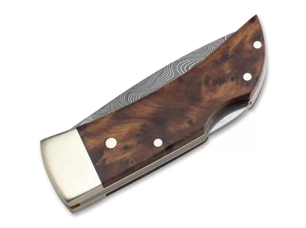 Best Sale Böker Manufaktur Solingen Pocket Thuja Damascus