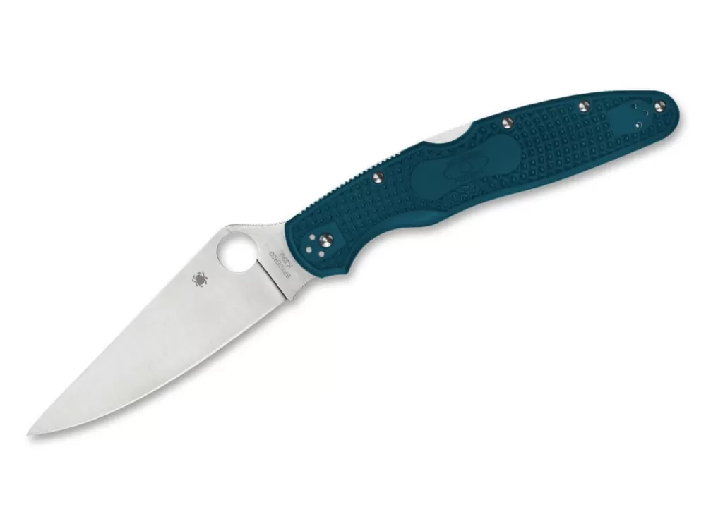 Hot Spyderco Police 4 Blue