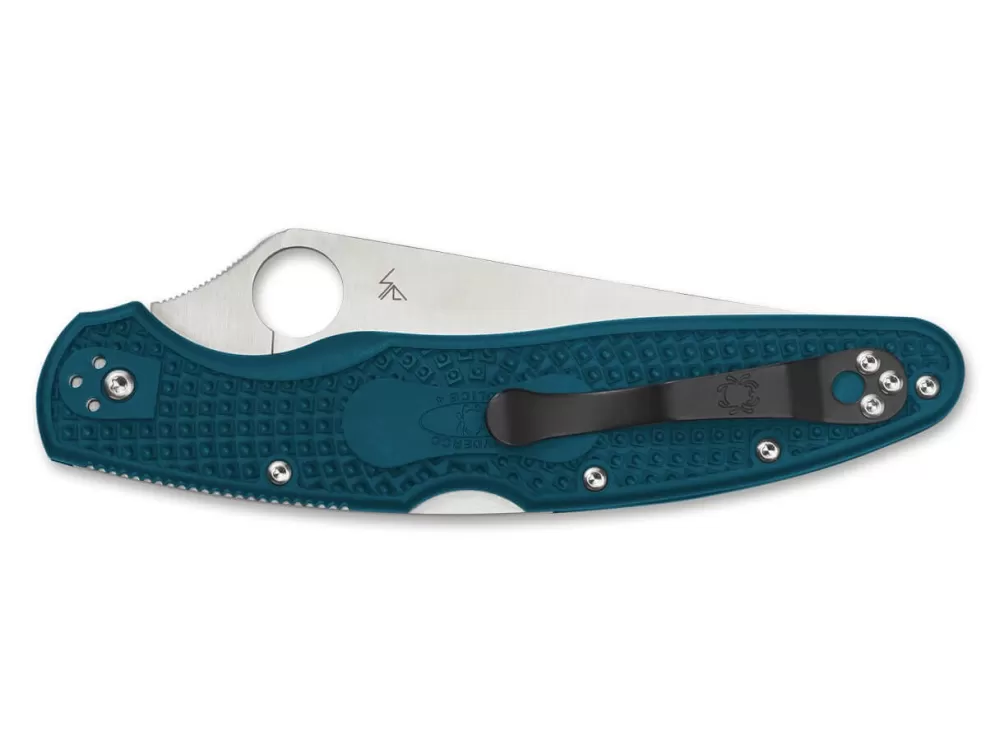 Hot Spyderco Police 4 Blue