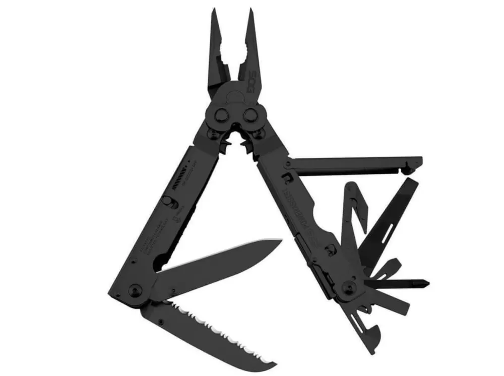 SOG Powerassist Black Oxide> Multitools