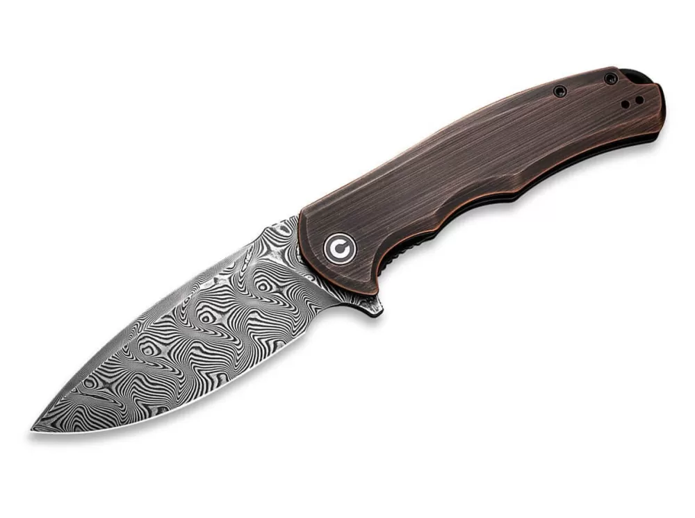 Best CIVIVI Praxis Black Copper Damascus