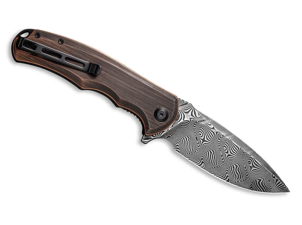 Best CIVIVI Praxis Black Copper Damascus