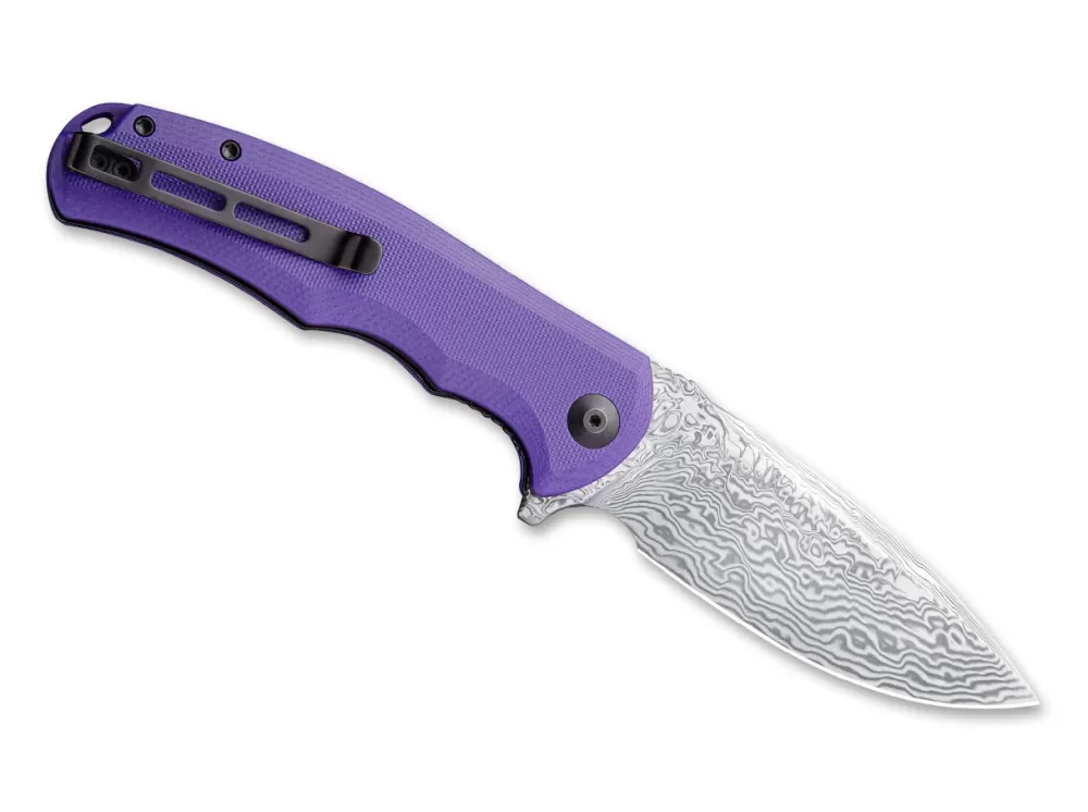 Flash Sale CIVIVI Praxis Damascus Purple