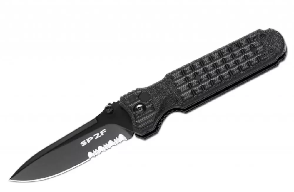 Shop FKMD Predator Ii Black Serrated