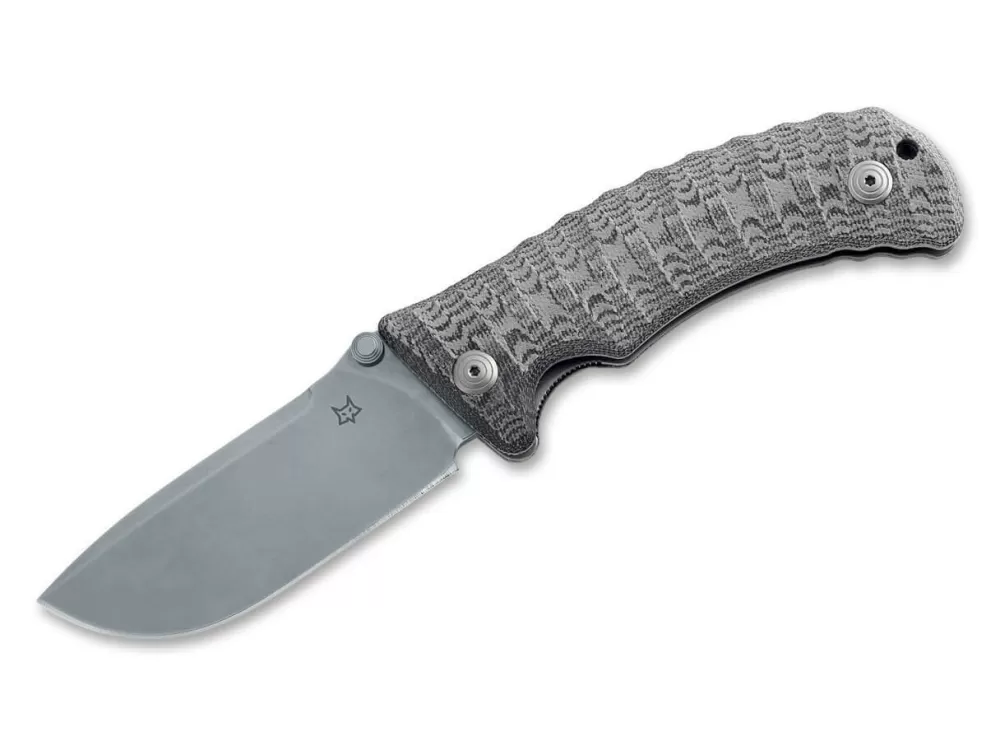 Best Fox Knives Pro Hunter Black Yute Micarta