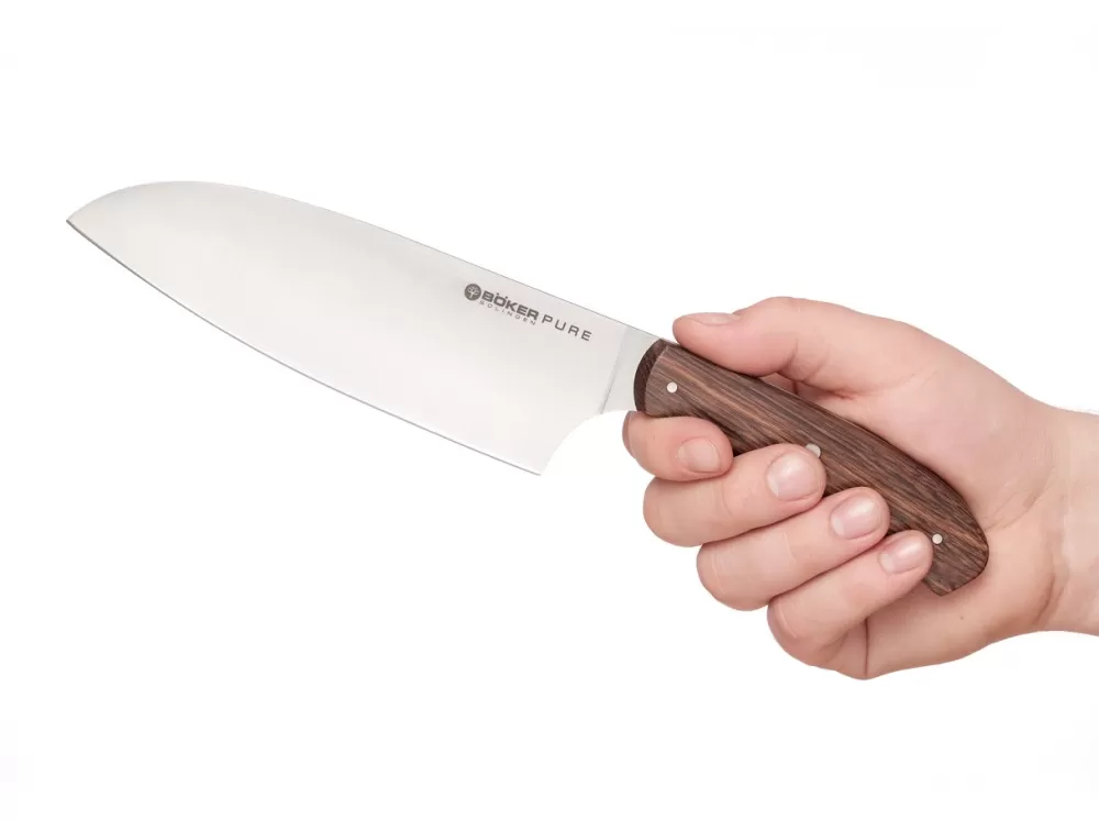 Böker Manufaktur Solingen Pure Cpm Bergische Eiche Santoku> Santoku Knives