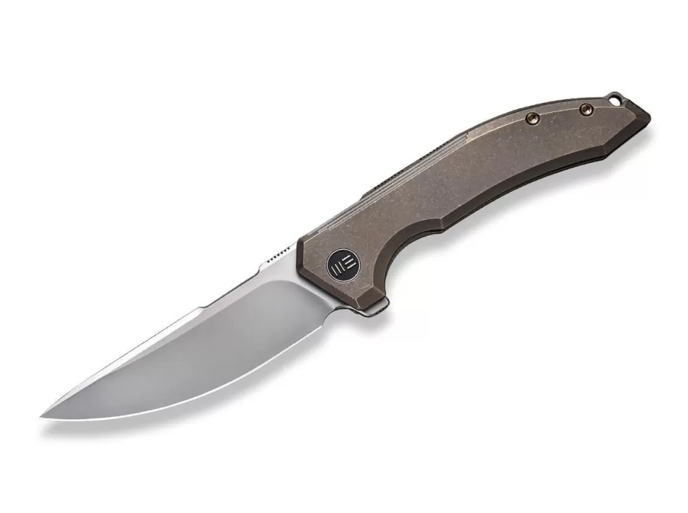 New WE Knife Quixotic Titanium Bronze