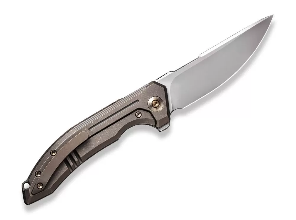 New WE Knife Quixotic Titanium Bronze