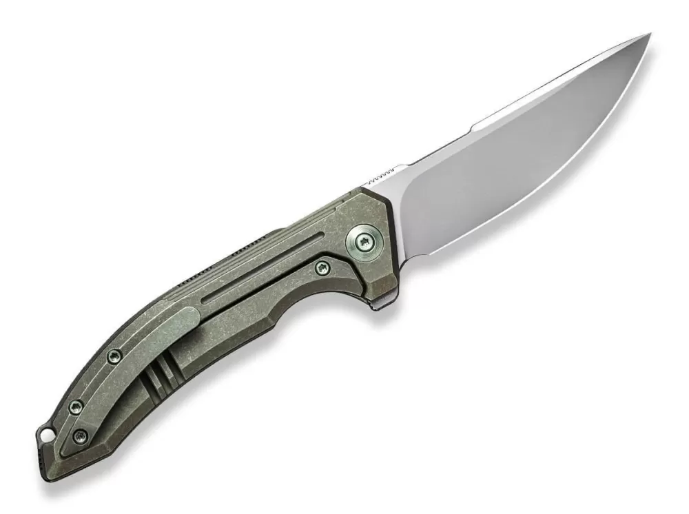 Cheap WE Knife Quixotic Titanium Green