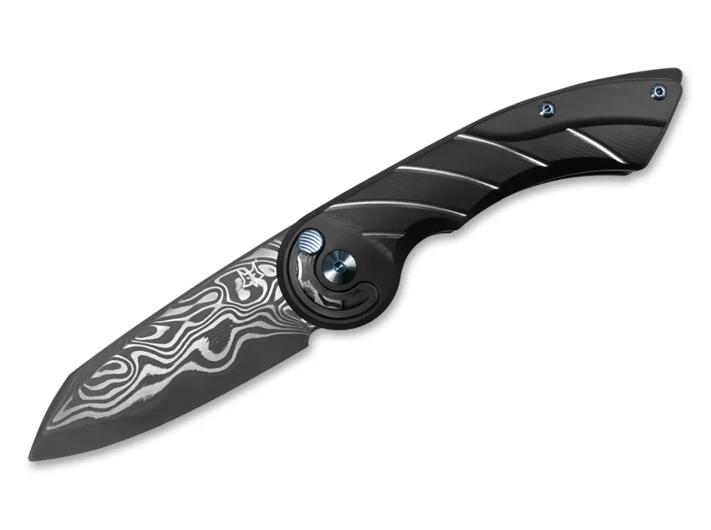 Sale Fox Knives Radius Black Damascus