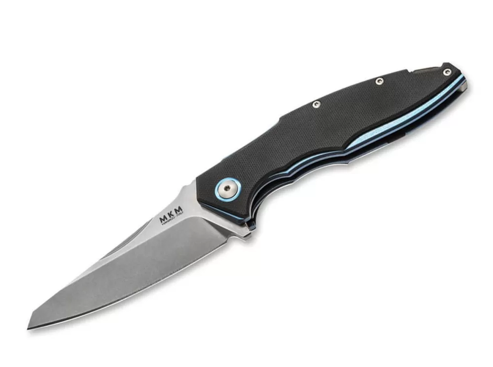 Best MKM Raut Black G10 Flipper