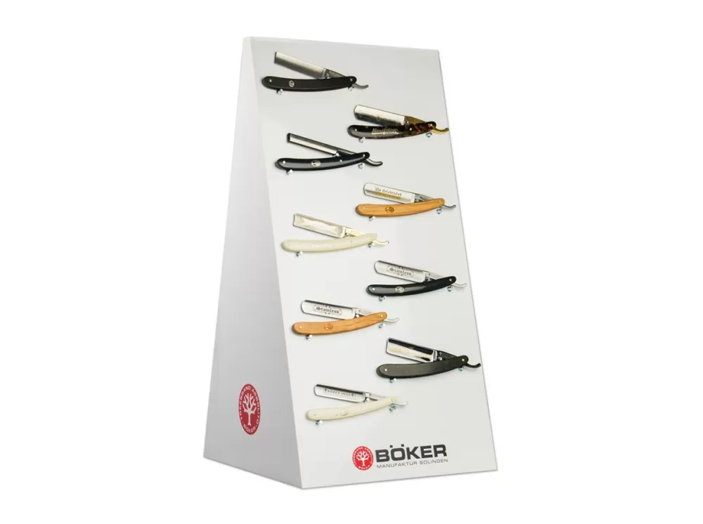 Böker Manufaktur Solingen Razor Display For Display Cases> Stands & Displays