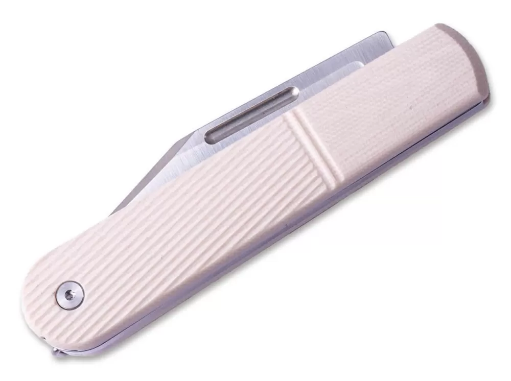 Cheap Real Steel Real Barlow Rb5 Clippoint G10 Ivory