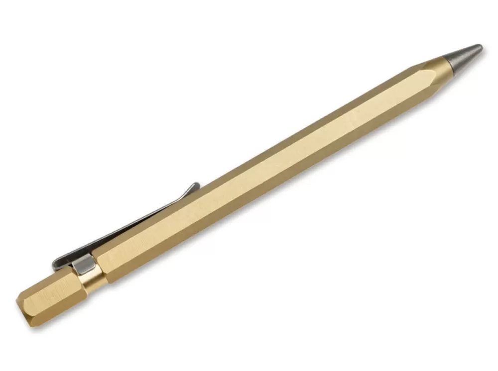 Böker Plus Redox Pen Brass> Tactical Pens