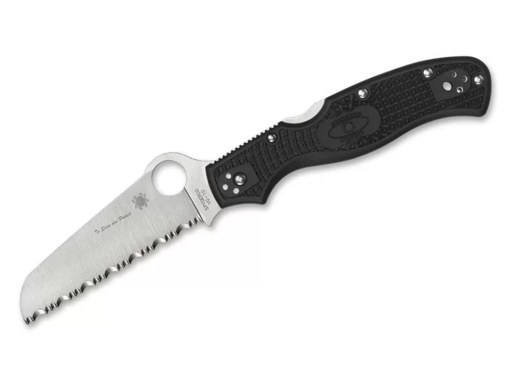 Store Spyderco Rescue 3 Lightweight Thin Blue Line Spyderedge