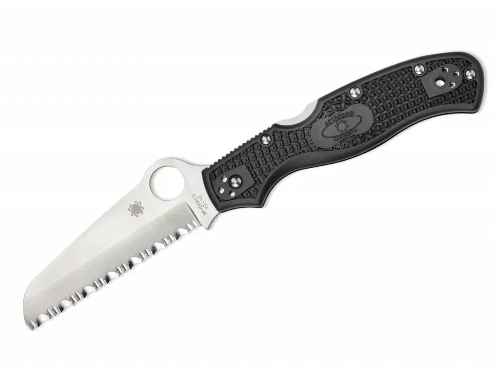 Flash Sale Spyderco Rescue 93Mm Black