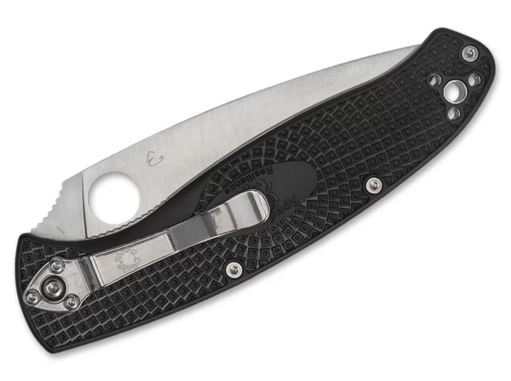 Best Sale Spyderco Resilience Lightweight Black