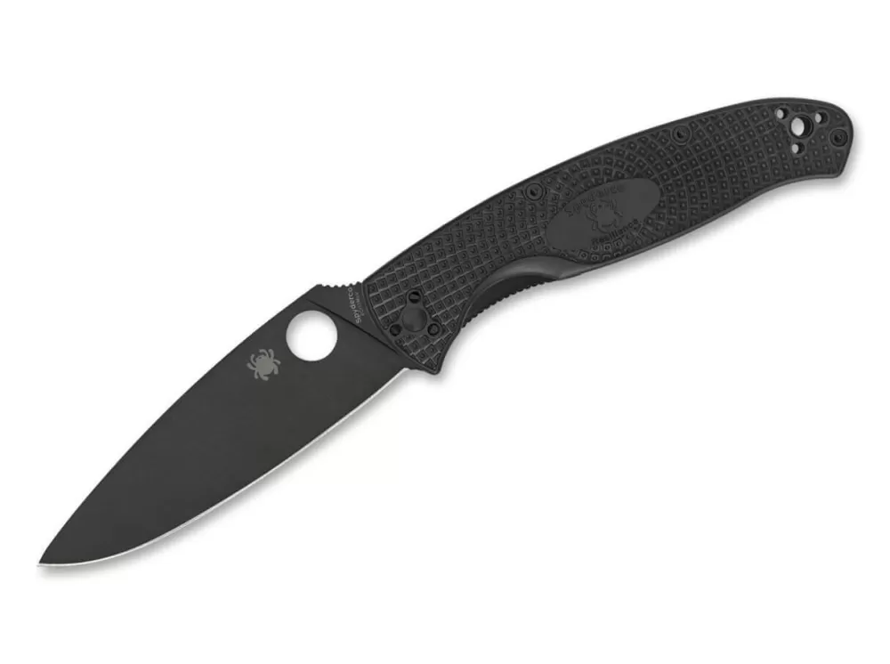 Store Spyderco Resilience Lightweight Black Blade