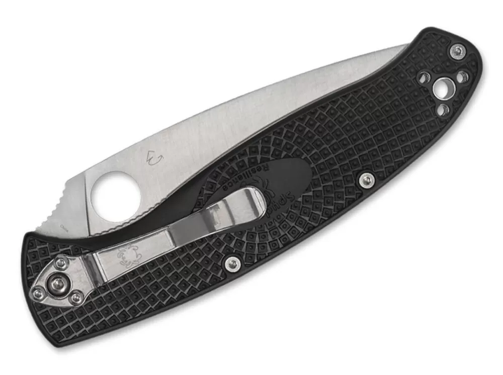 Discount Spyderco Resilience Lightweight Spyderedge Black