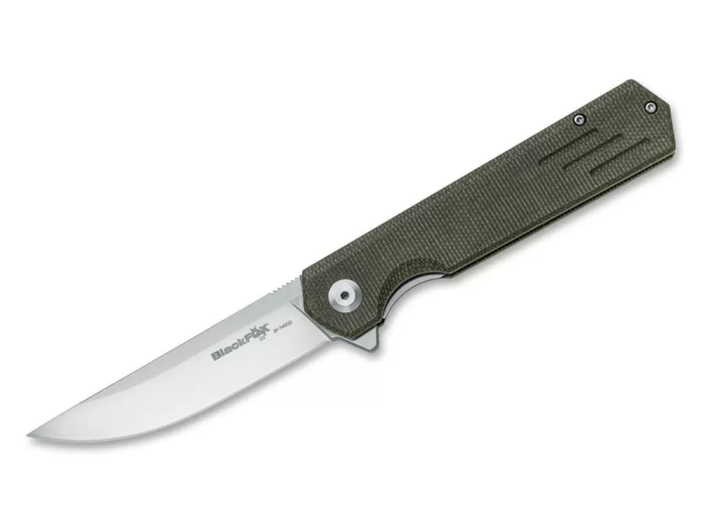 Flash Sale BlackFox Revolver Micarta Green