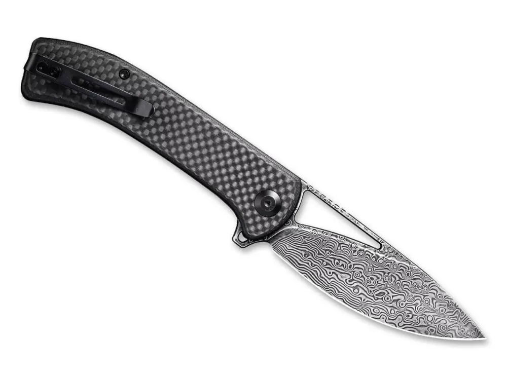 Best Sale CIVIVI Riffle Damascus Carbon Black