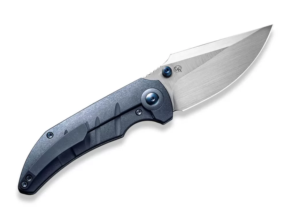 Sale WE Knife Riff-Raff Titanium Blue