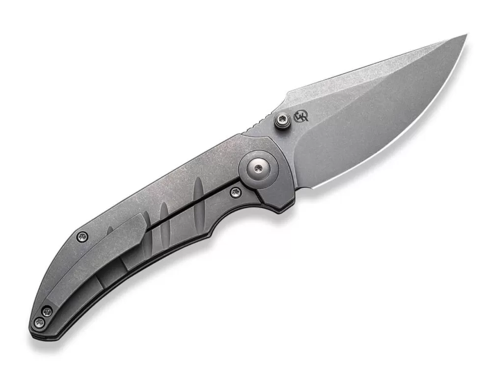 New WE Knife Riff-Raff Titanium Gray