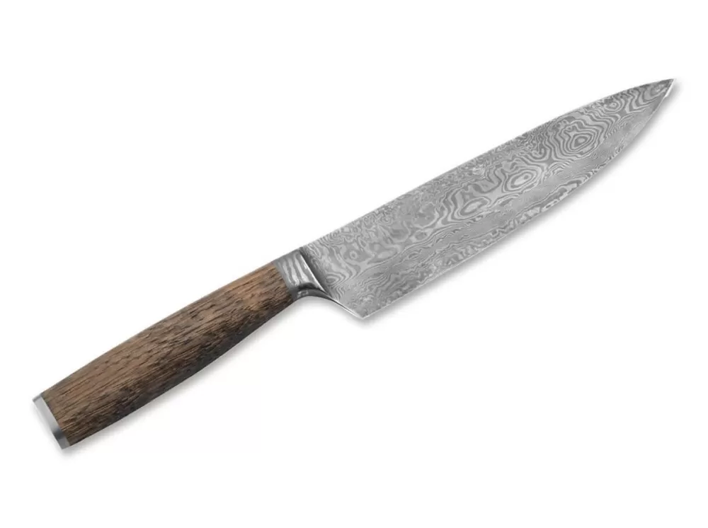 Böker Manufaktur Solingen Ritterschlag Damascus Chef'S Knife> Damascus Knives