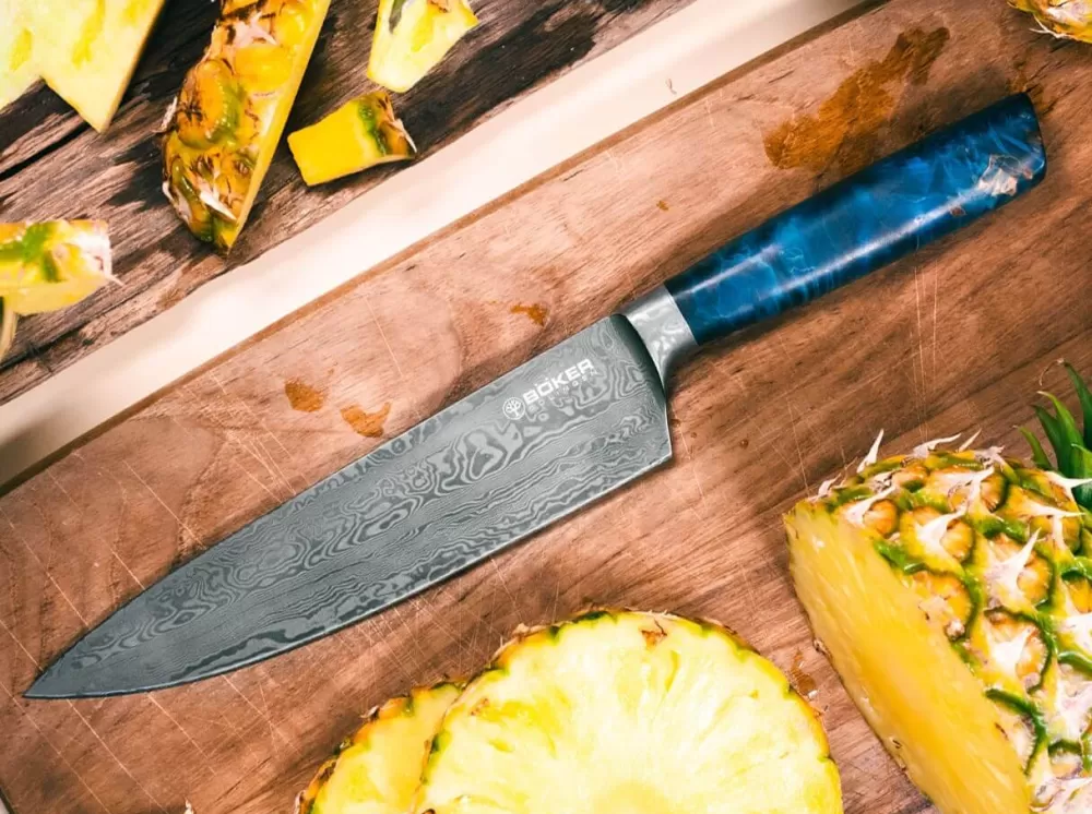 Böker Manufaktur Solingen Riviera Damascus Chef'S Knife> Damascus Knives