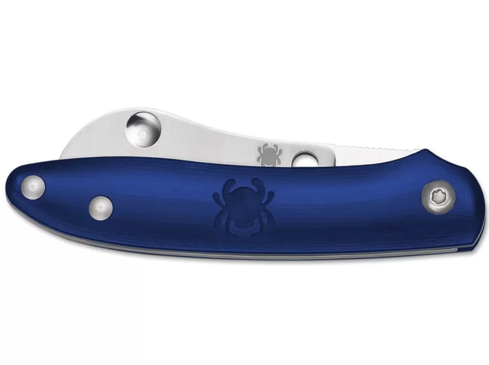 Cheap Spyderco Roadie Blue