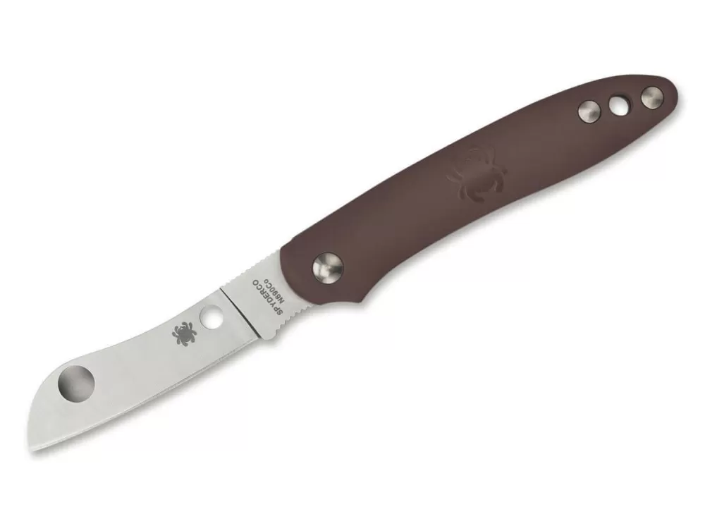 New Spyderco Roadie Brown