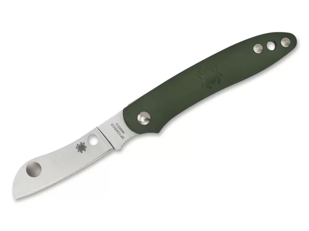 Flash Sale Spyderco Roadie Olive Green