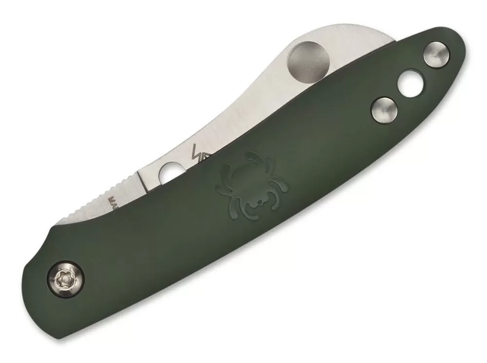 Flash Sale Spyderco Roadie Olive Green