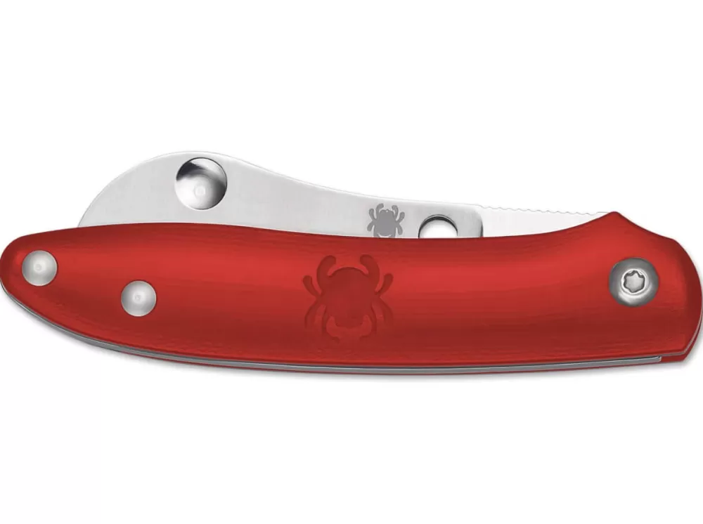 Cheap Spyderco Roadie Red