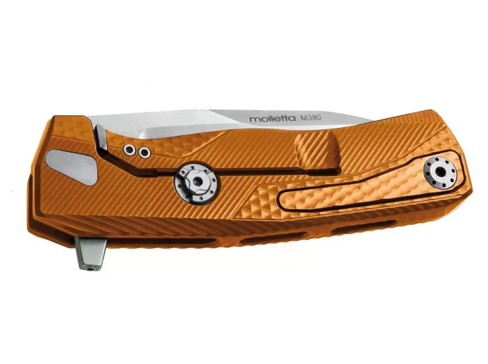 Hot LionSteel Rok Aluminium Orange Satin