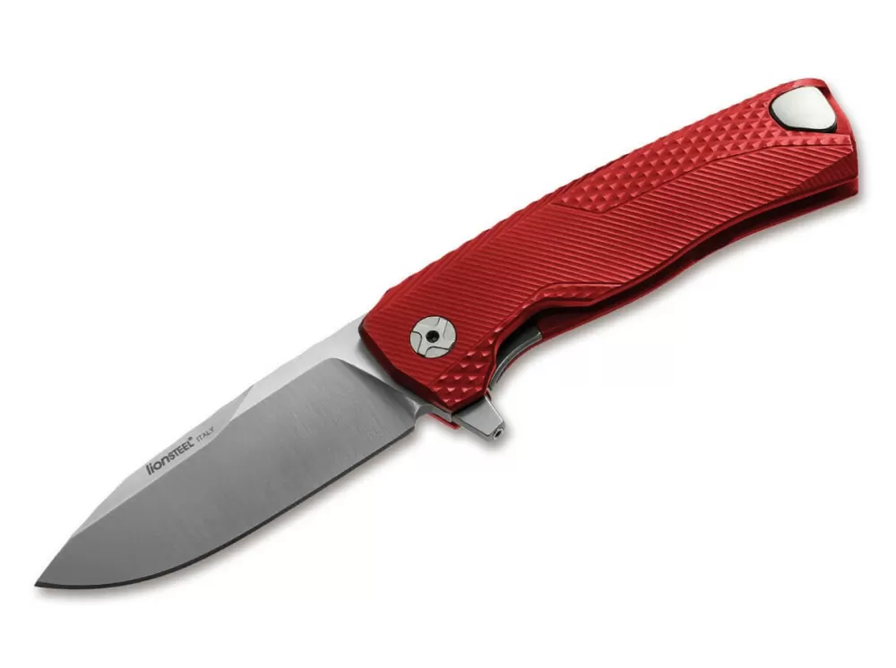 Online LionSteel Rok Aluminium Red Satin