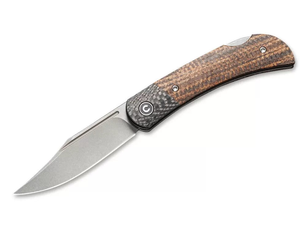 Flash Sale CIVIVI Rustic Gent Micarta Brown