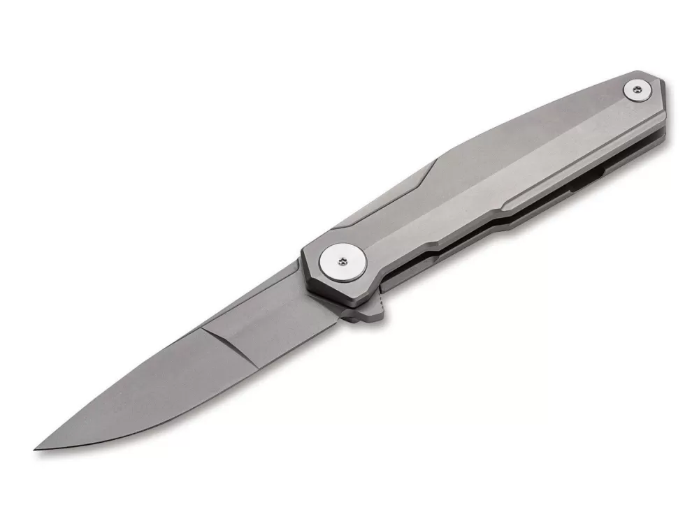 Clearance Real Steel S3 Puukko Flipper Duplex Titan