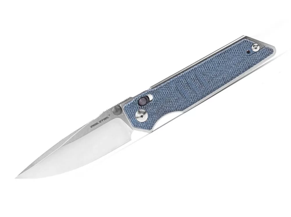 Online Real Steel Sacra Micarta Denim