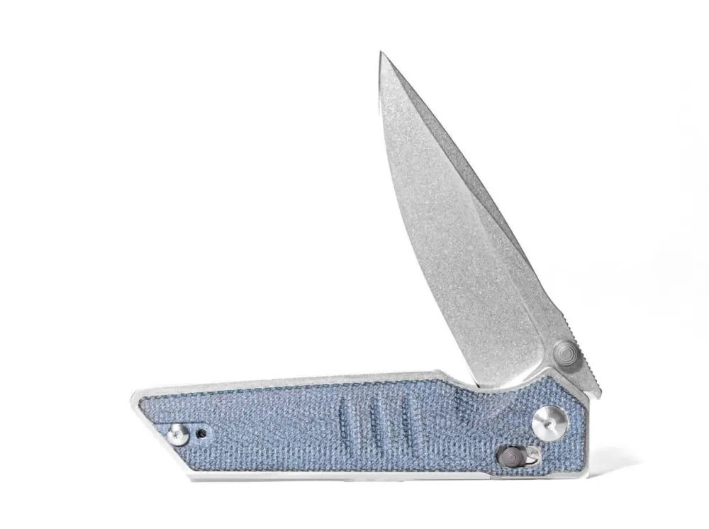 Online Real Steel Sacra Micarta Denim