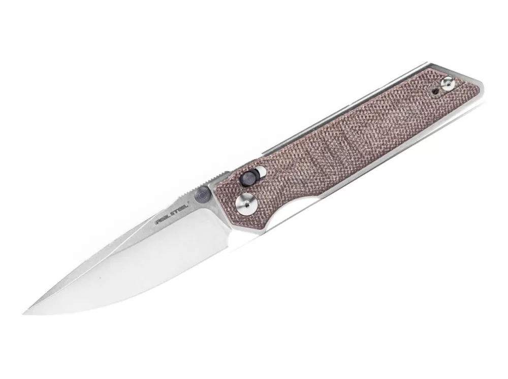 New Real Steel Sacra Micarta Natural