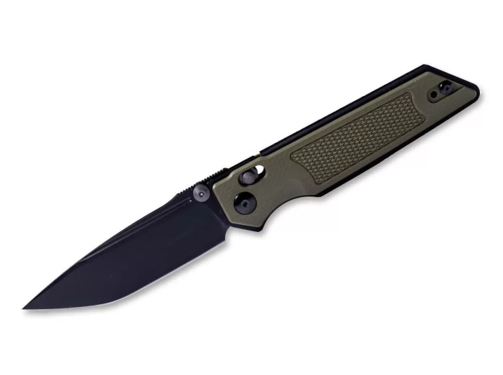 New Real Steel Sacra Tac Plain G10 Od Green