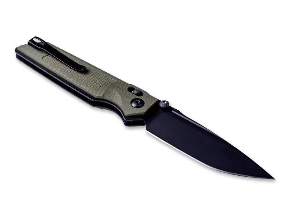 New Real Steel Sacra Tac Plain G10 Od Green